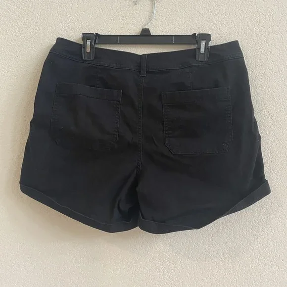 Sound Style New York Los Angeles Black Black Cuffed Pocketed Size 12 - Picture 5 of 9